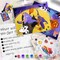 2 Pcs Paint and Sip Kit - 8×10 Pre Drawn Canvas (Halloween Girls)